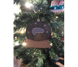 Stickdatei ITH - Schneekugel Vol. 1